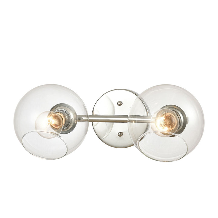 Elk Claro 18374/2 Bath Vanity Light 16 in. wide - Polished Chrome