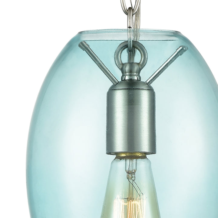 Elk Ellipsa 30060/1 Pendant Light - Satin Nickel