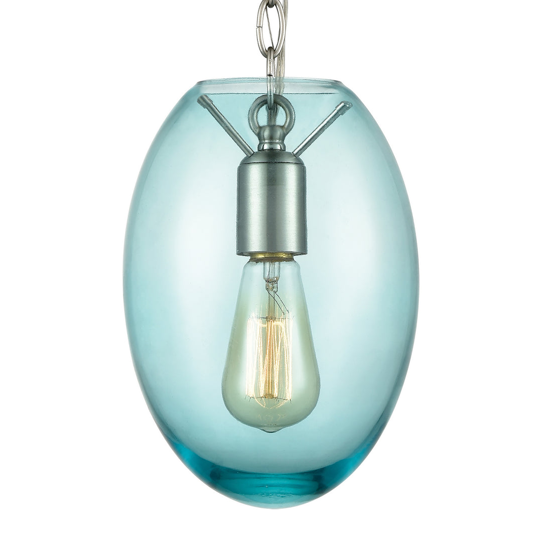 Elk Ellipsa 30060/1 Pendant Light - Satin Nickel