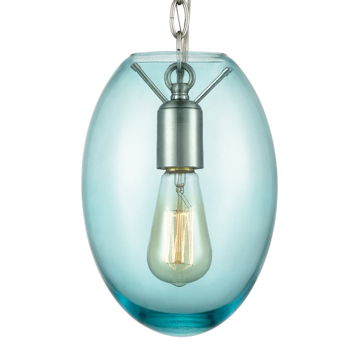 Elk Ellipsa 30060/1 Pendant Light - Satin Nickel