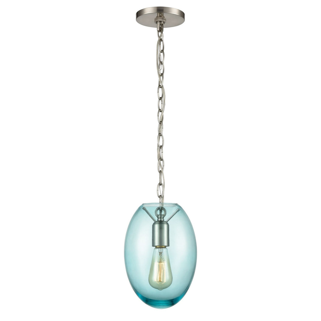 Elk Ellipsa 30060/1 Pendant Light - Satin Nickel