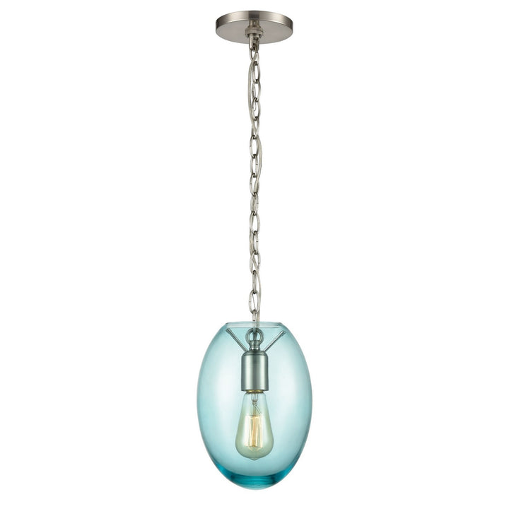 Elk Ellipsa 30060/1 Pendant Light - Satin Nickel