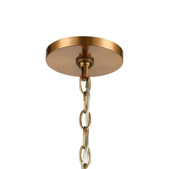 Elk Lola 30110/1 Pendant Light - Satin Brass