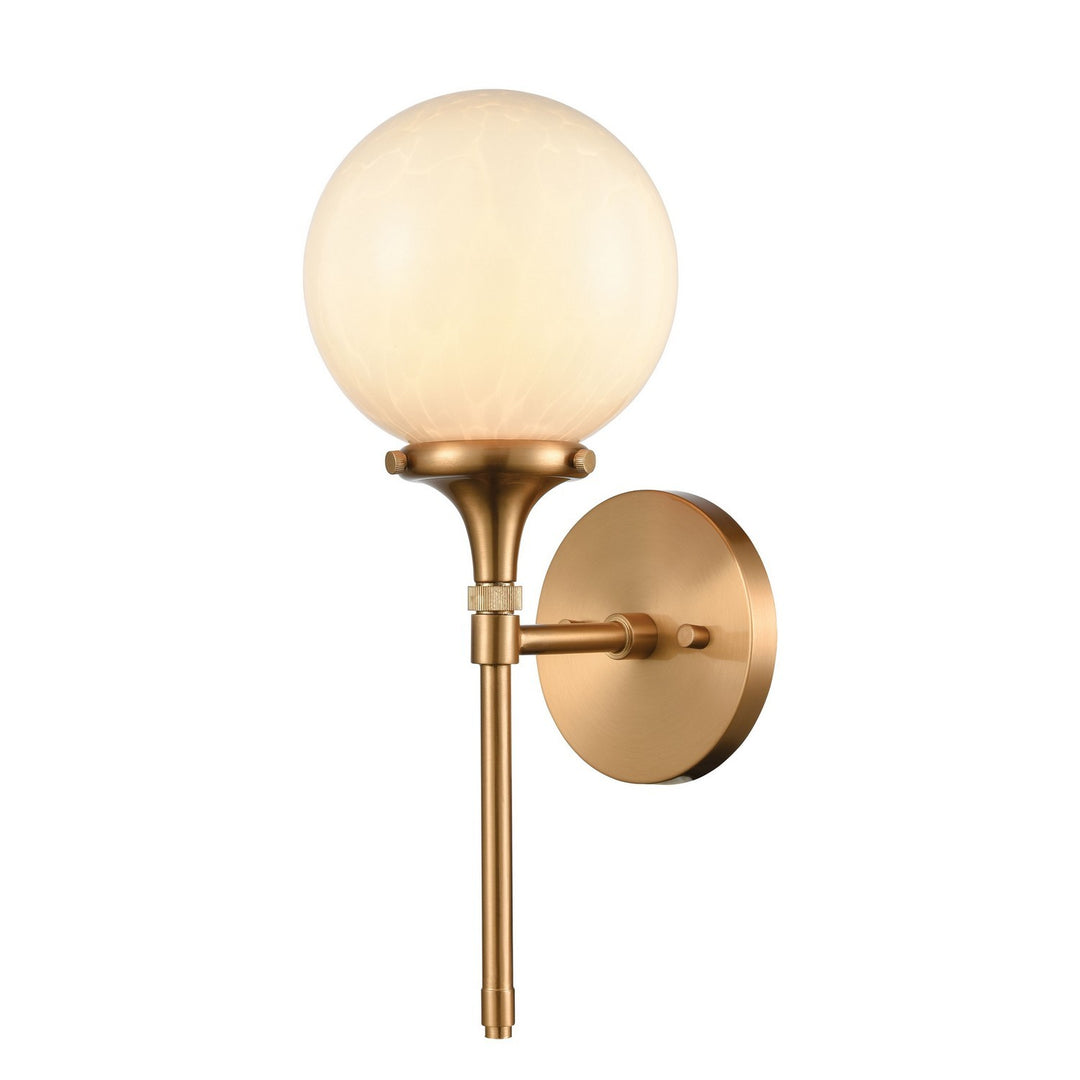 Elk Beverly Hills 30140/1 Wall Sconce Light - Satin Brass