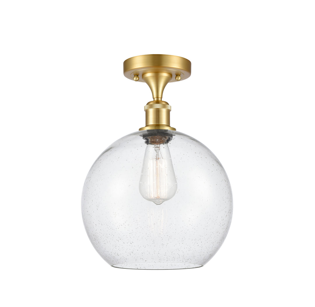 Innovations Ballston 516-1C-SG-G124-10 Ceiling Light - Satin Gold