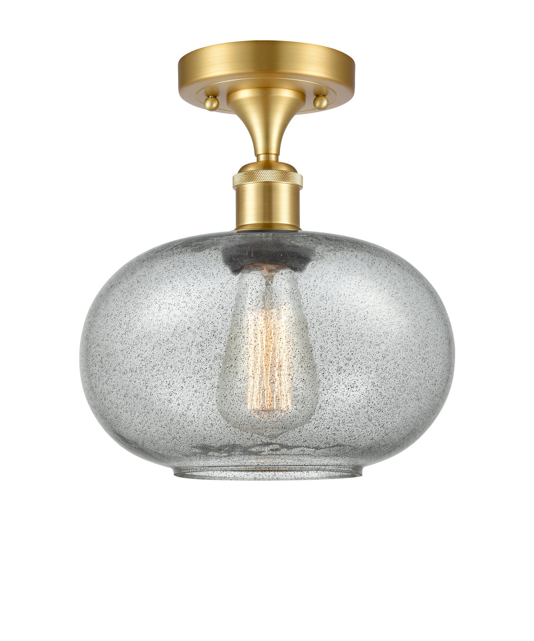 Innovations Ballston 516-1C-SG-G247 Ceiling Light - Satin Gold