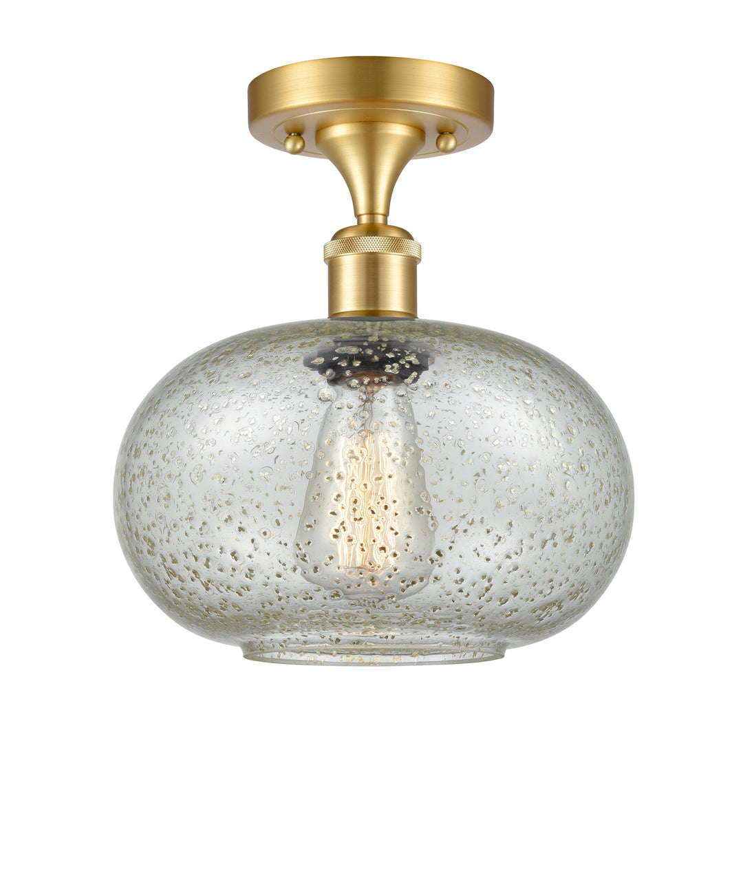 Innovations Ballston 516-1C-SG-G249 Ceiling Light - Satin Gold