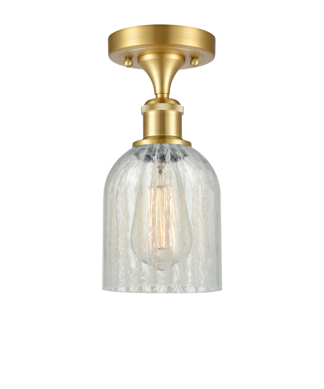 Innovations Ballston 516-1C-SG-G2511 Ceiling Light - Satin Gold