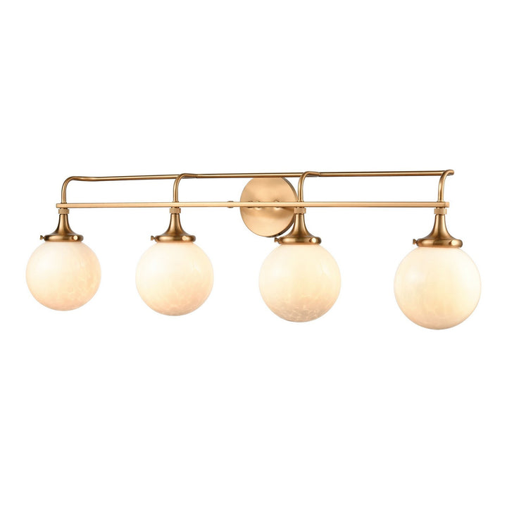 Elk Beverly Hills 30144/4 Bath Vanity Light 38 in. wide - Satin Brass