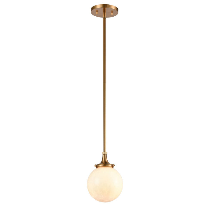Elk Beverly Hills 30145/1 Pendant Light - Satin Brass