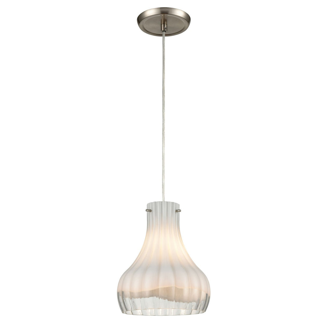 Elk Coastal Scallop 30150/1 Pendant Light - Satin Nickel