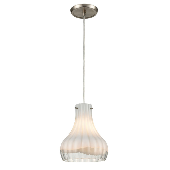 Elk Coastal Scallop 30150/1 Pendant Light - Satin Nickel
