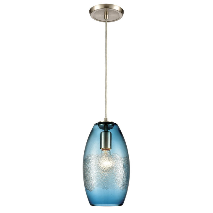 Elk Ebbtide 30210/1 Pendant Light - Satin Nickel