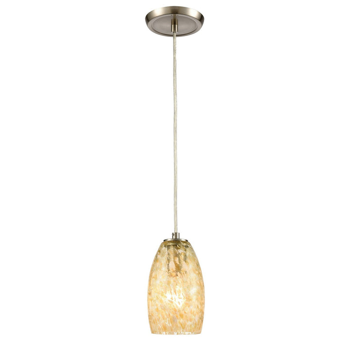 Elk Golden Pasture 30220/1 Pendant Light - Satin Nickel