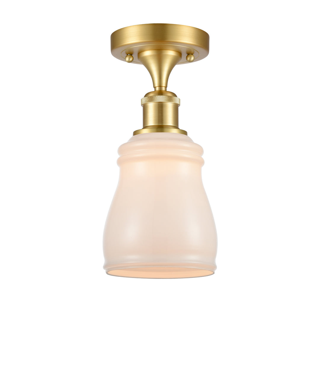 Innovations Ballston 516-1C-SG-G391 Ceiling Light - Satin Gold