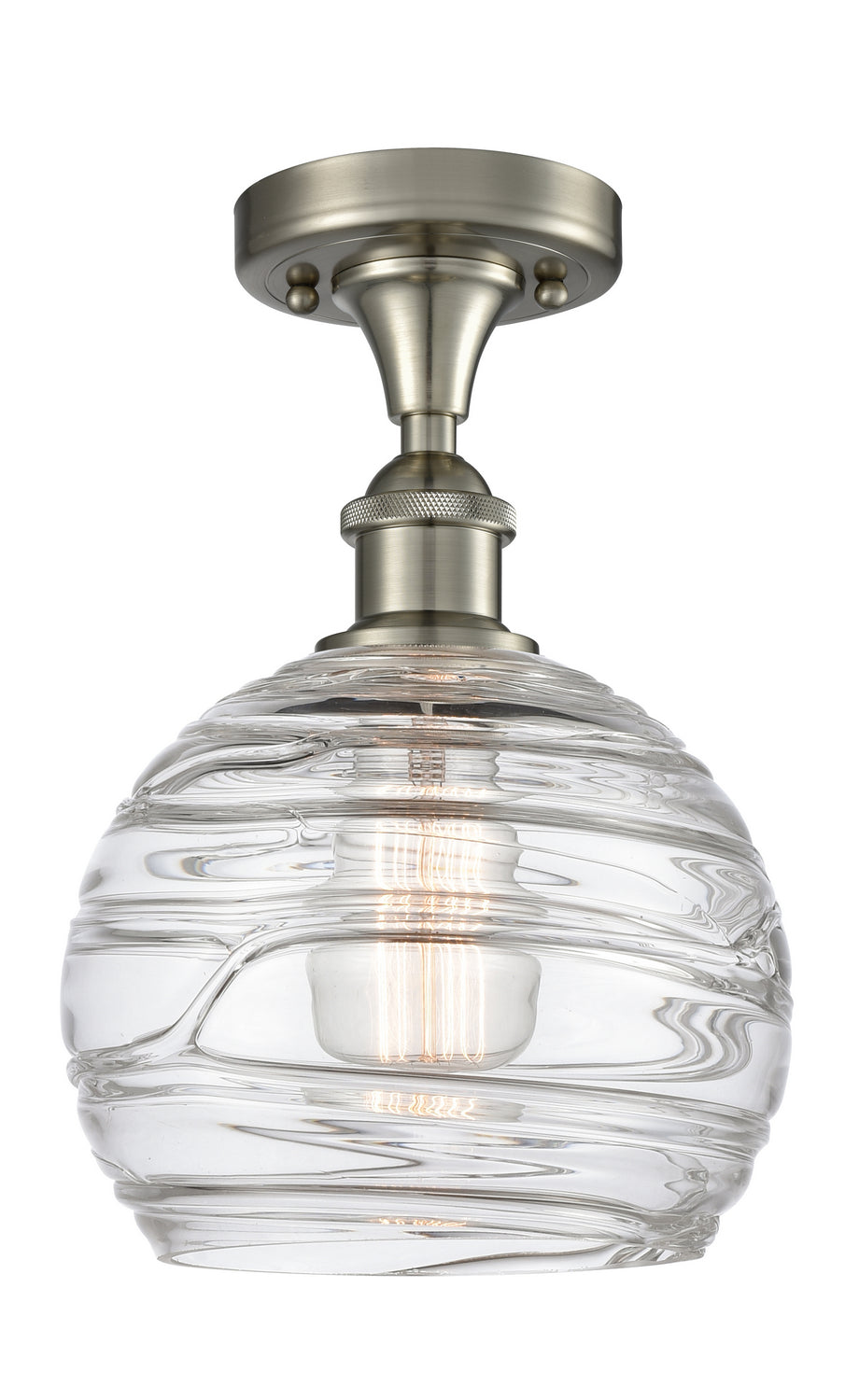 Innovations Ballston 516-1C-SN-G1213-8 Ceiling Light - Brushed Satin Nickel