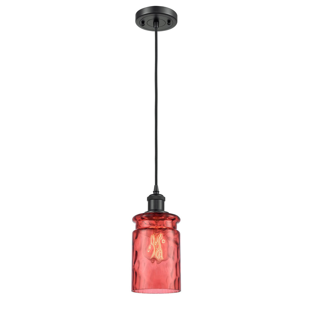 Innovations Ballston 516-1P-BK-G352-RD Pendant Light - Matte Black