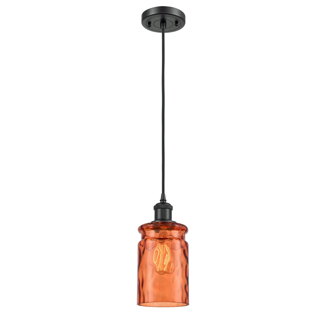 Innovations Ballston 516-1P-BK-G352-TUR Pendant Light - Matte Black