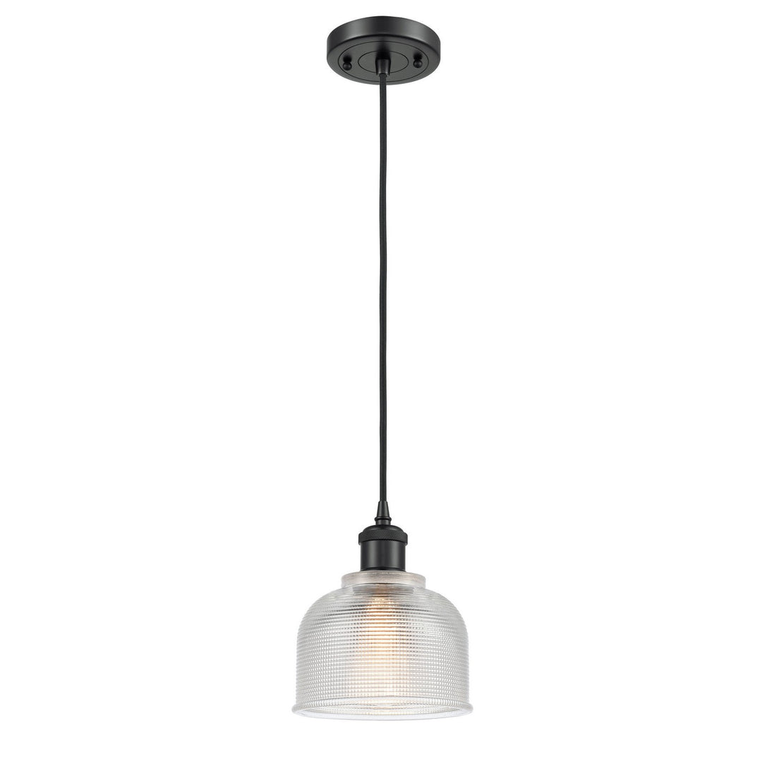 Innovations Ballston 516-1P-BK-G412 Pendant Light - Matte Black