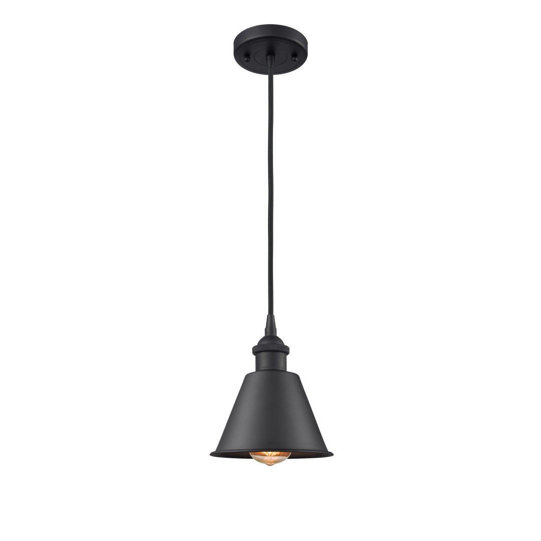 Innovations Ballston 516-1P-BK-M8-LED Pendant Light - Matte Black