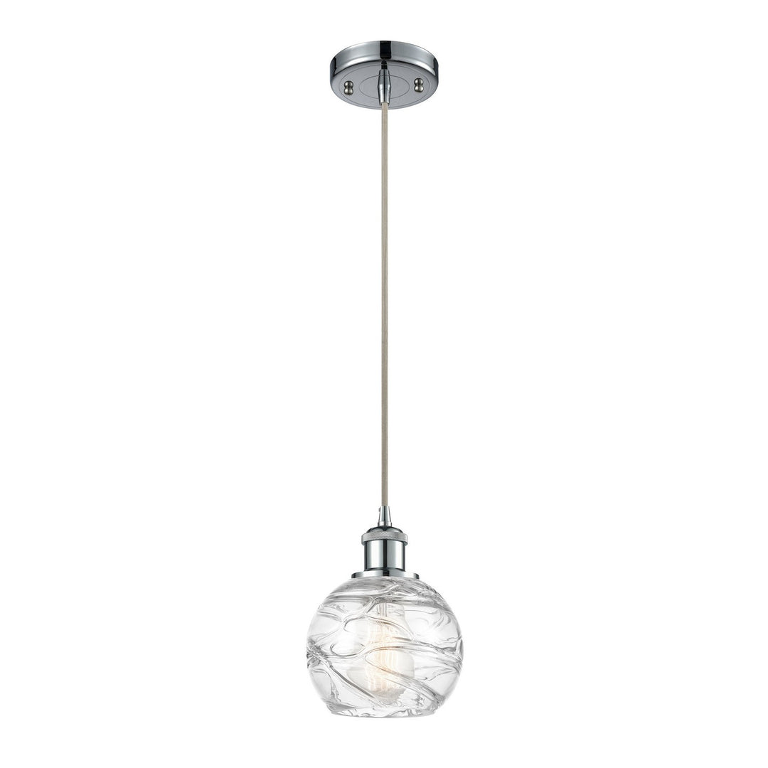 Innovations Ballston 516-1P-PC-G1213-6 Pendant Light - Polished Chrome