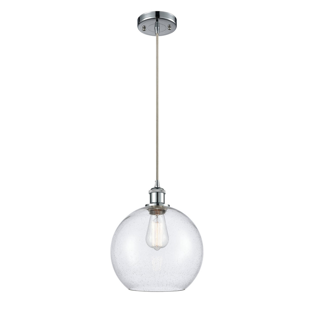 Innovations Ballston 516-1P-PC-G124-10 Pendant Light - Polished Chrome