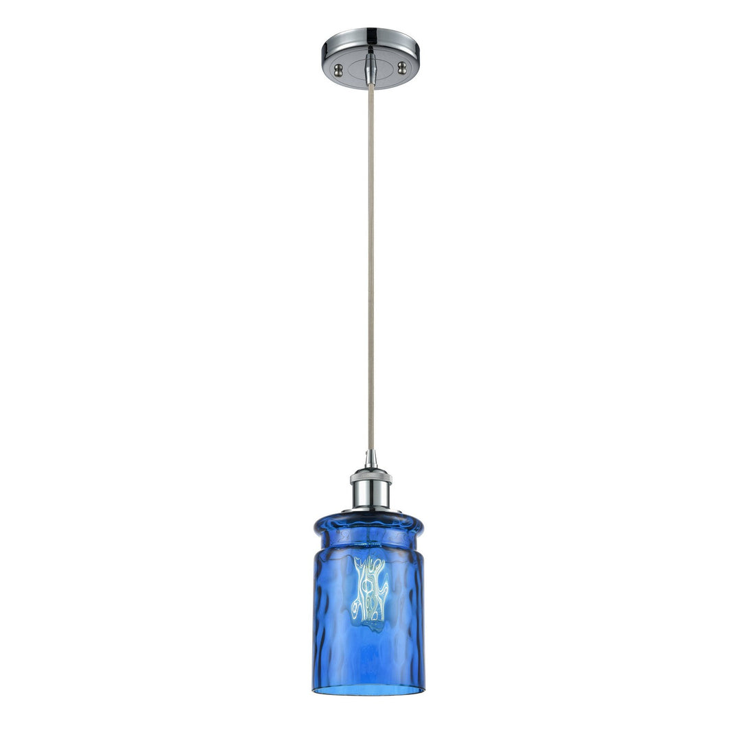 Innovations Ballston 516-1P-PC-G352-BL Pendant Light - Polished Chrome