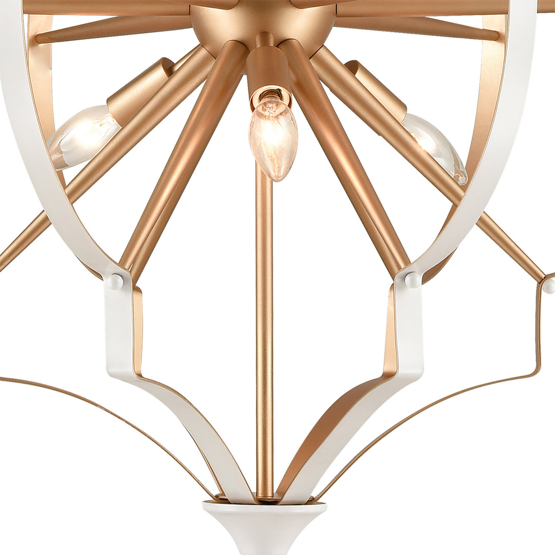 Elk Laguna Beach 33396/6 Pendant Light - Gold