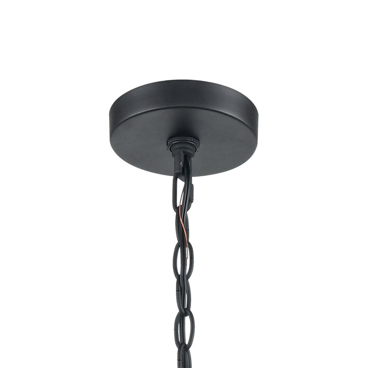 Elk Torch 45406/6 Chandelier Light - Charcoal