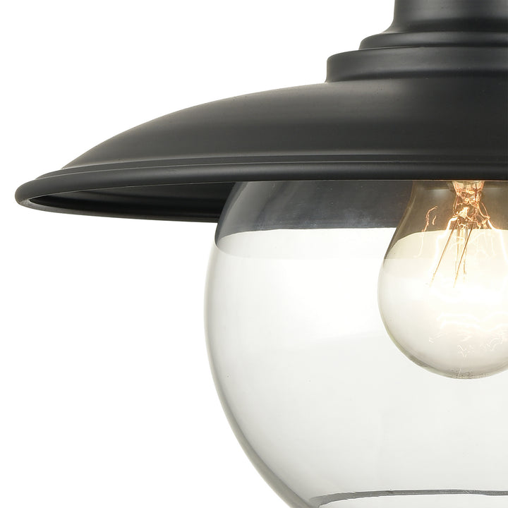 Elk Lighting 45430/1  Jackson Outdoor Matte Black