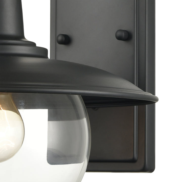 Elk Lighting 45430/1  Jackson Outdoor Matte Black