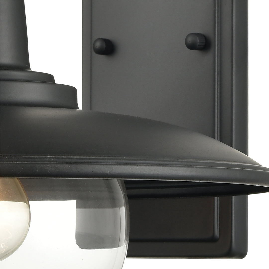 Elk Lighting 45431/1  Jackson Outdoor Matte Black