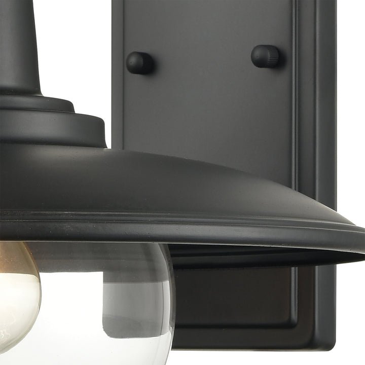 Elk Lighting 45431/1  Jackson Outdoor Matte Black