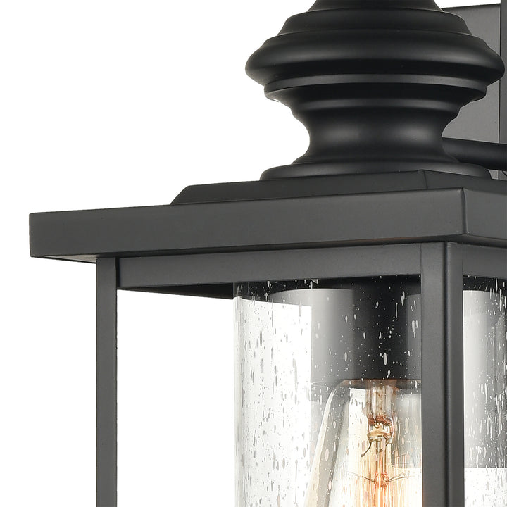 Elk Lighting 45450/1  Minersville Outdoor Matte Black