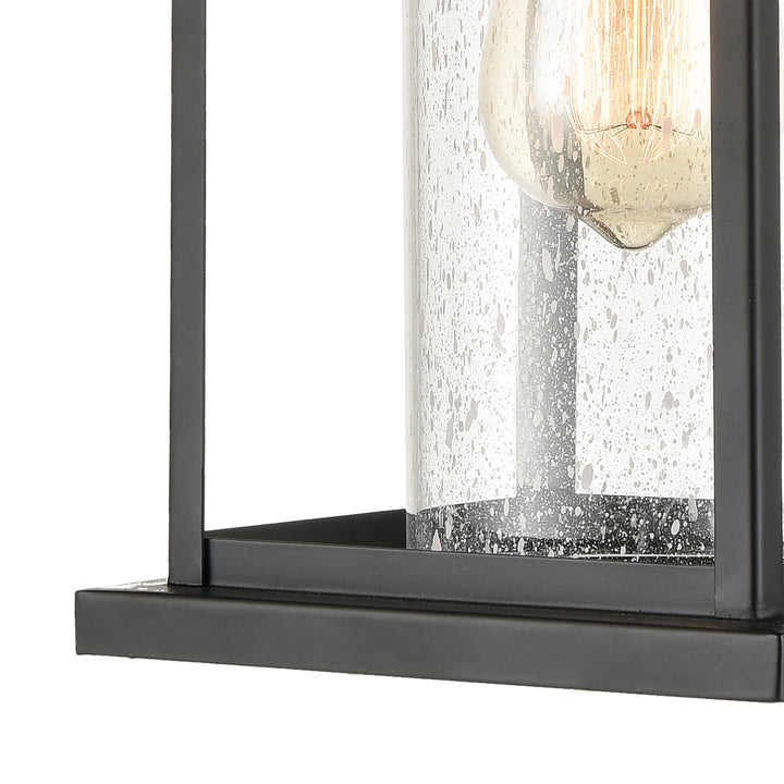 Elk Lighting 45450/1  Minersville Outdoor Matte Black