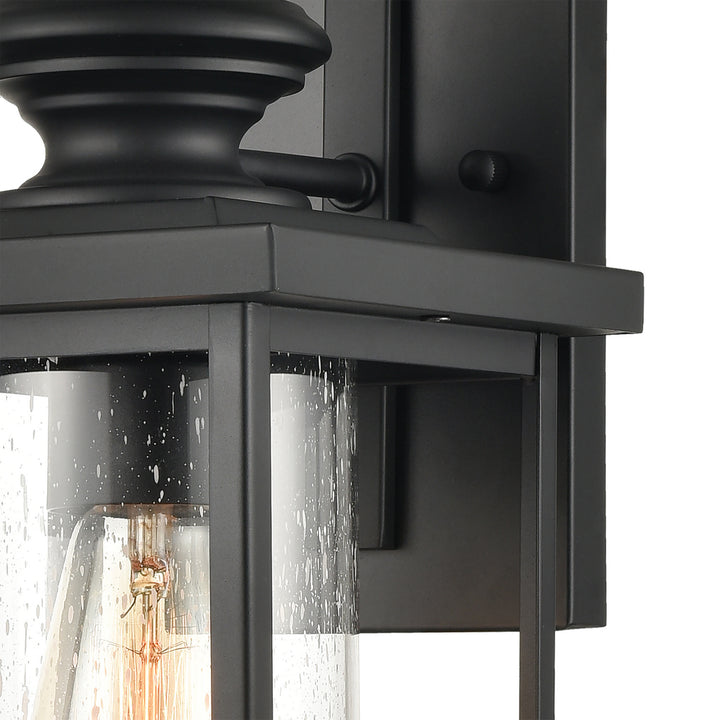 Elk Lighting 45450/1  Minersville Outdoor Matte Black
