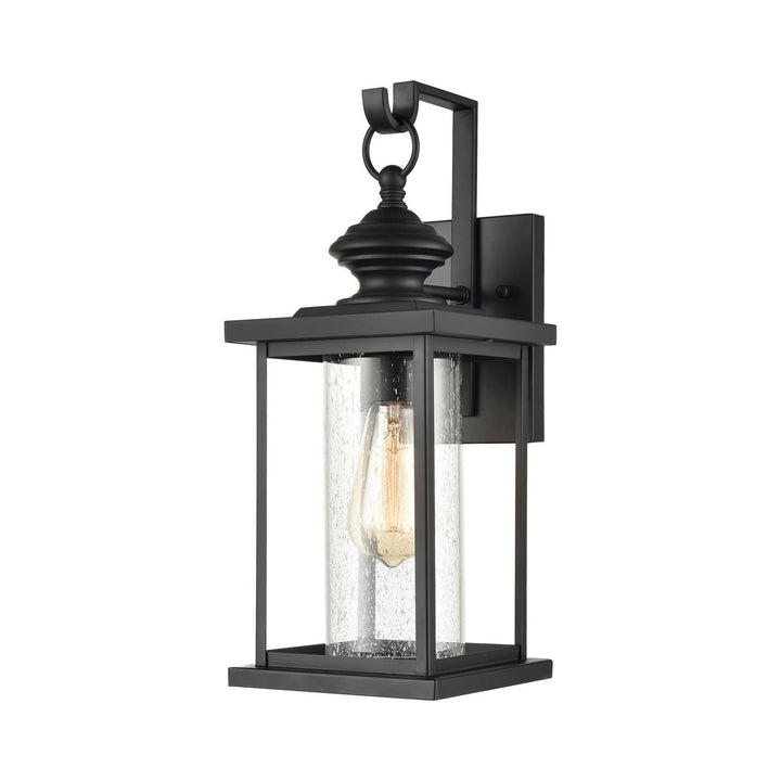 Elk Lighting 45450/1  Minersville Outdoor Matte Black