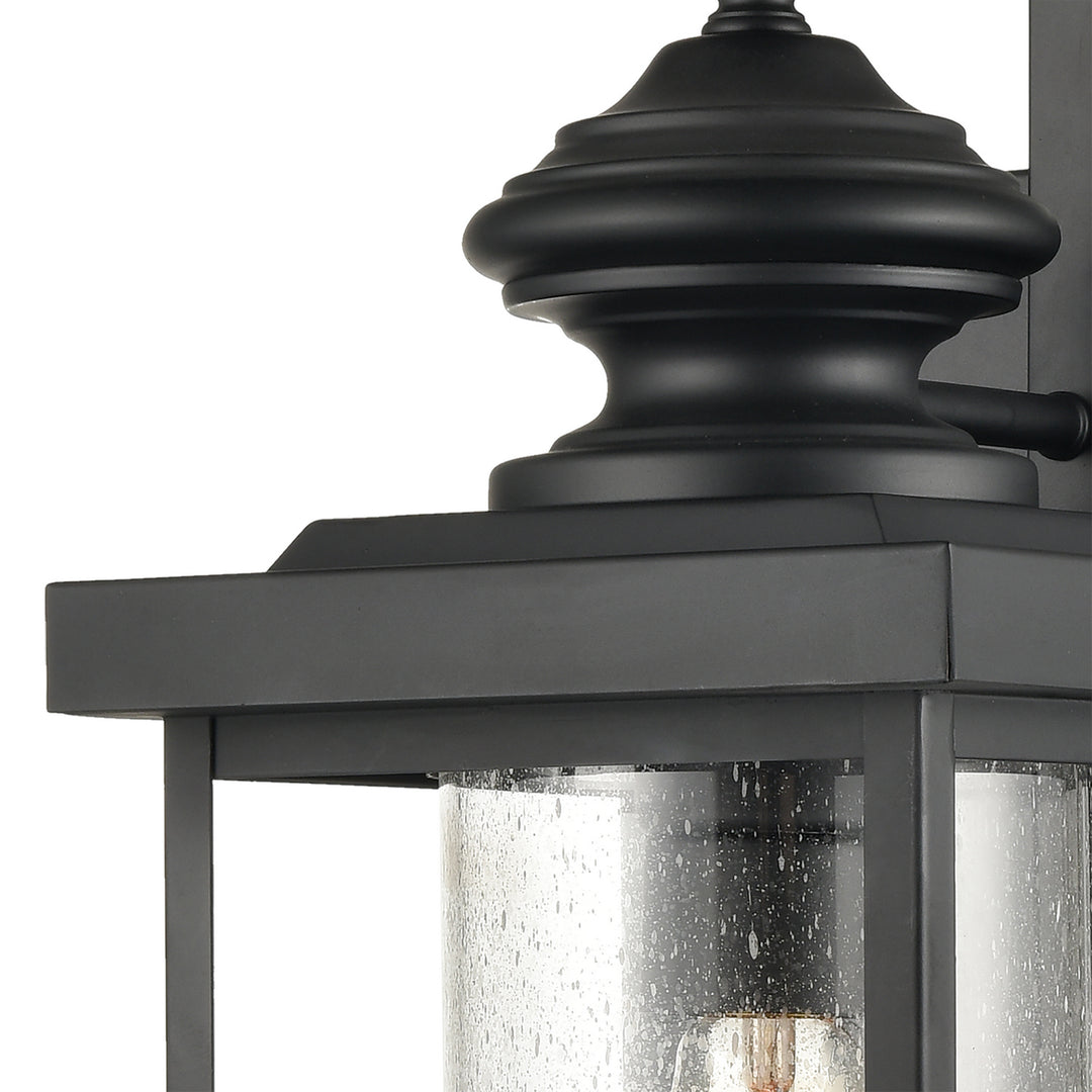 Elk Lighting 45451/1  Minersville Outdoor Matte Black