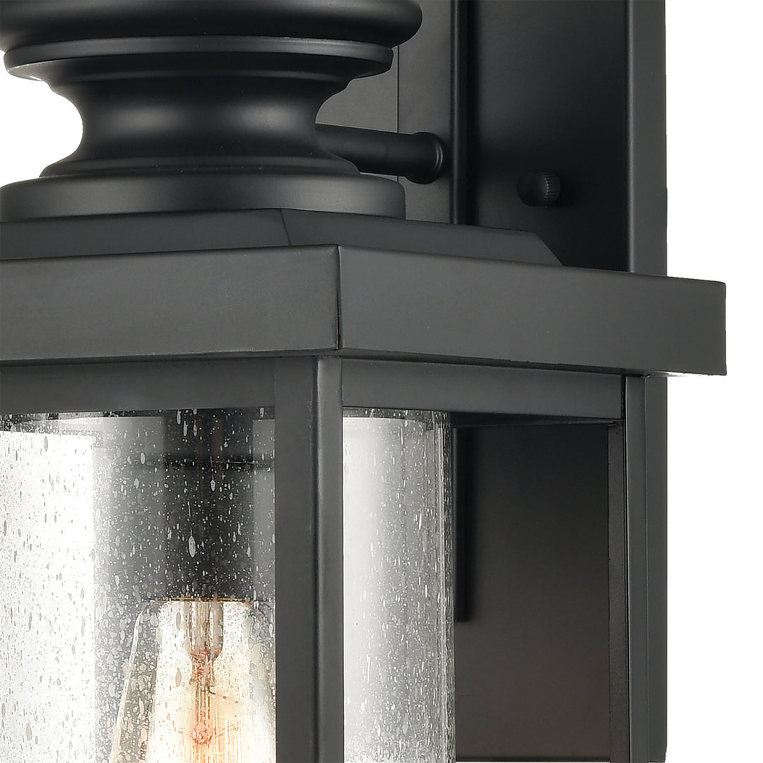 Elk Lighting 45451/1  Minersville Outdoor Matte Black