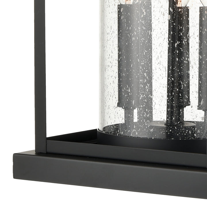 Elk Lighting 45452/3  Minersville Outdoor Matte Black