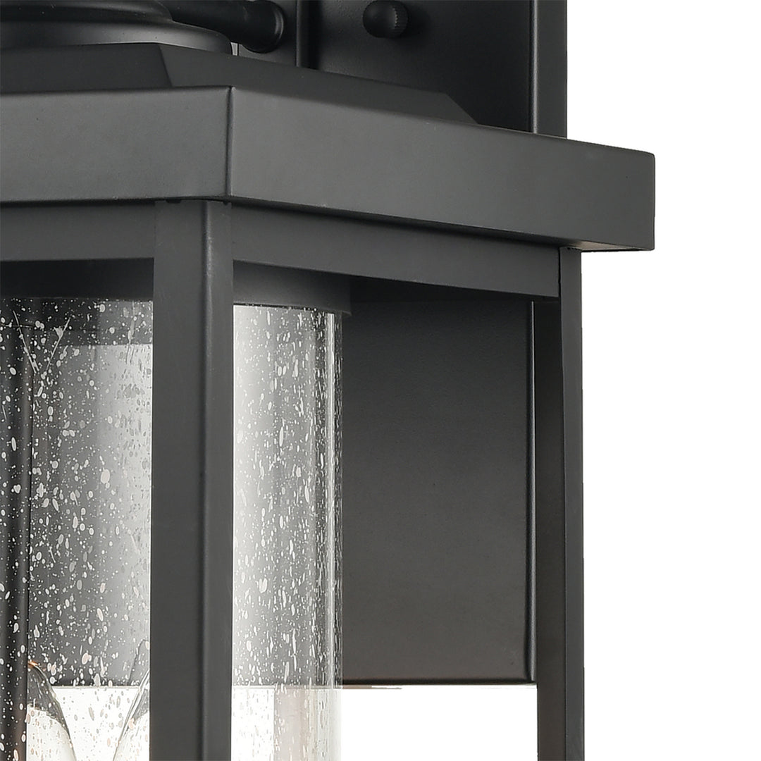 Elk Lighting 45452/3  Minersville Outdoor Matte Black