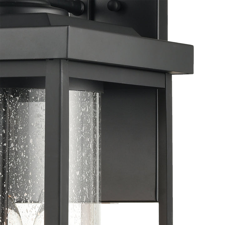Elk Lighting 45452/3  Minersville Outdoor Matte Black