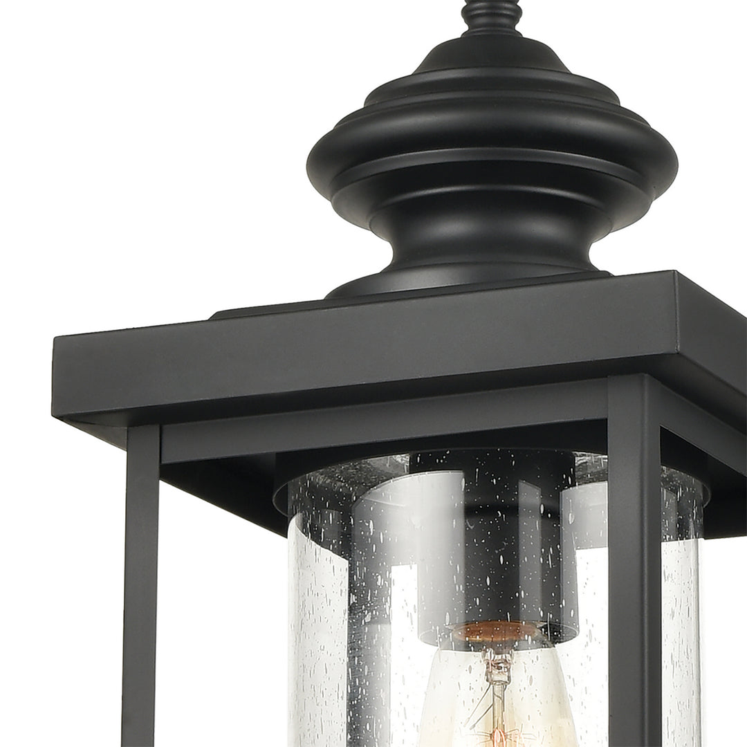 Elk Lighting 45453/1  Minersville Outdoor Matte Black