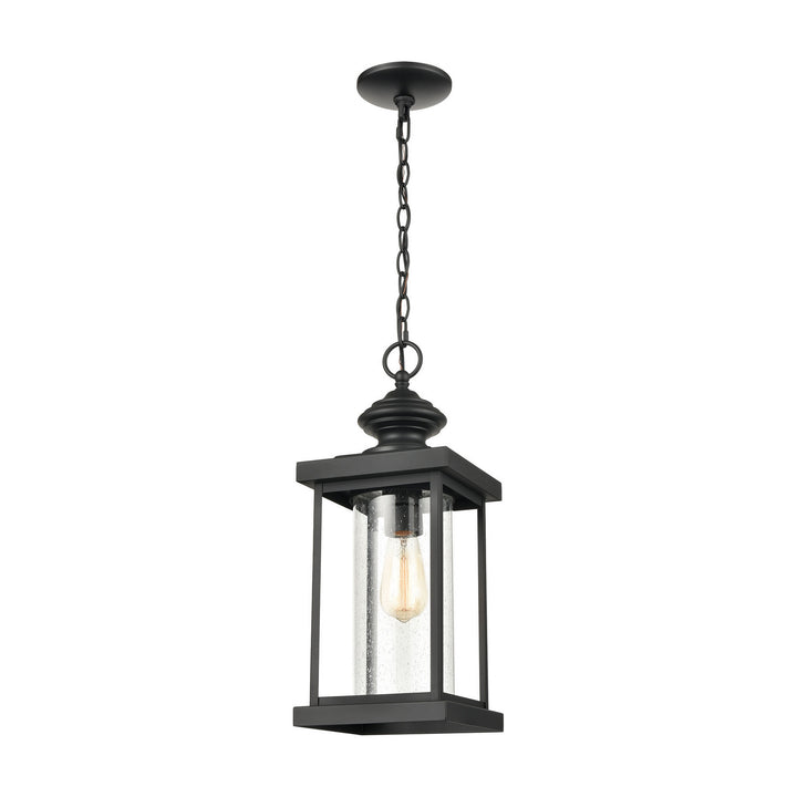 Elk Lighting 45453/1  Minersville Outdoor Matte Black