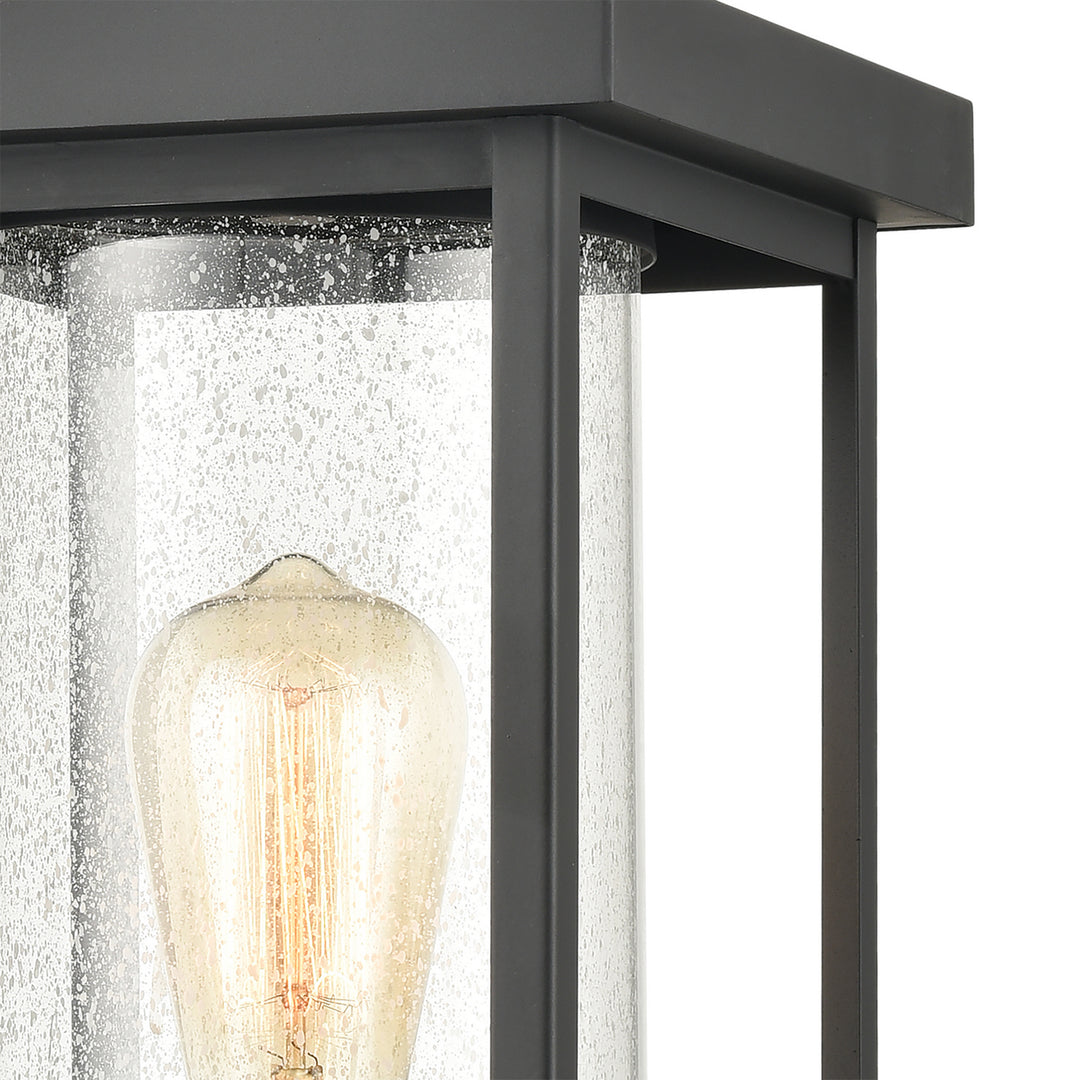 Elk Lighting 45454/1  Minersville Outdoor Matte Black