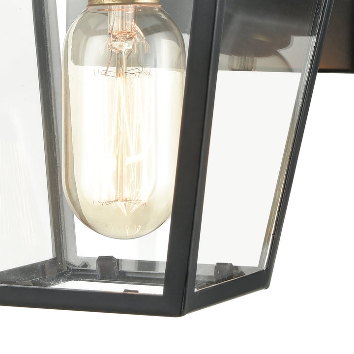 Elk Lighting 45470/1  Main Street Outdoor Black