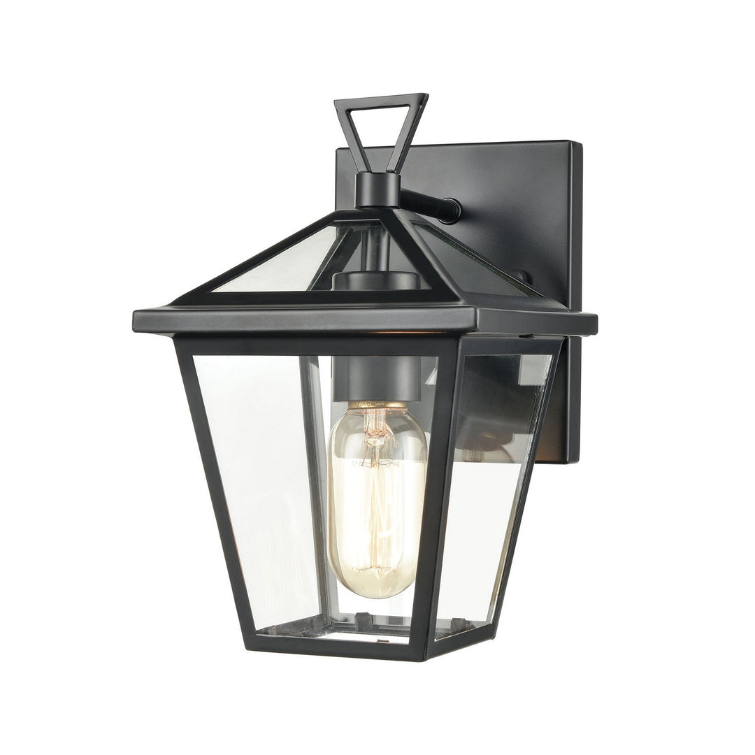 Elk Lighting 45470/1  Main Street Outdoor Black