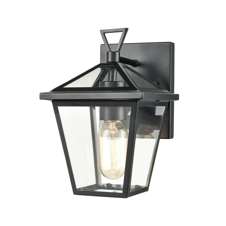 Elk Lighting 45470/1  Main Street Outdoor Black