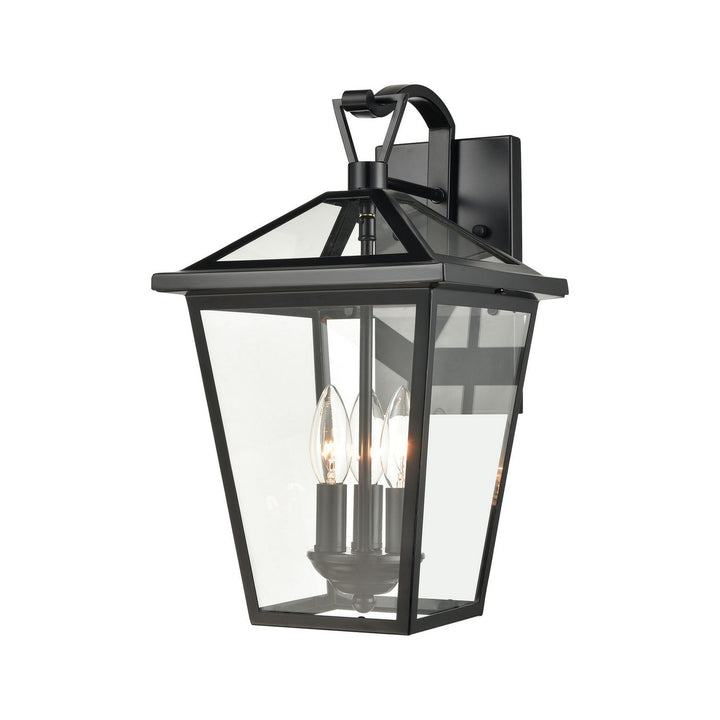 Elk Lighting 45471/3  Main Street Outdoor Black
