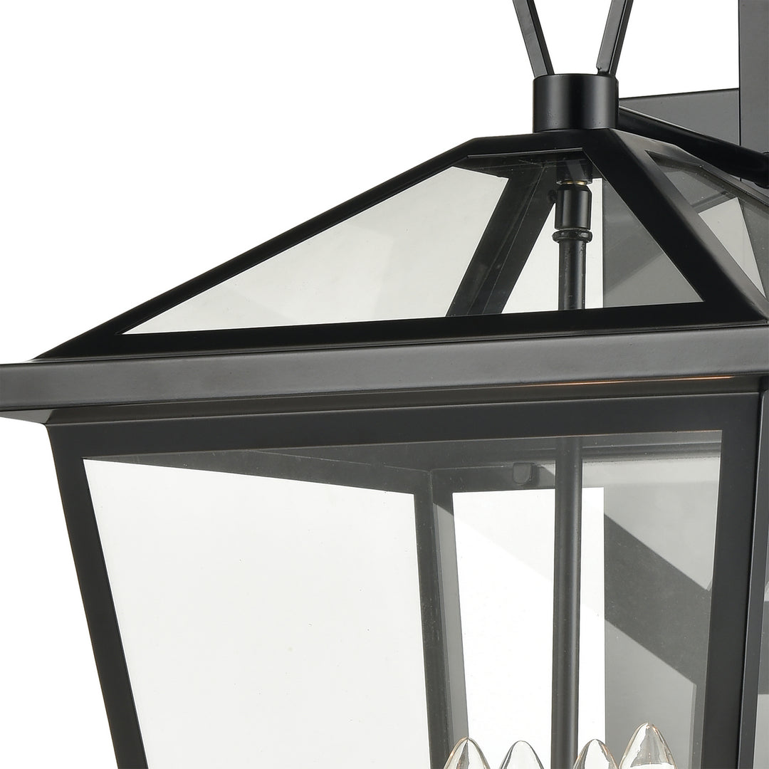 Elk Lighting 45472/4  Main Street Outdoor Black